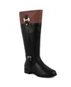 Jones New York Women's Leodenn Knee High Riding Boots In Black Cognac
