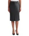 Jones New York Women's Lexington Center Front Slit Midi Skirt In Black