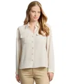 Jones New York Utility Button-up Shirt