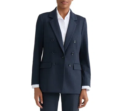 Jones New York Women's Notch Collar Blazer In Blue