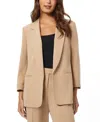 Jones New York Notch Collar Rolled Cuff Bi-stretch Blazer In Praline