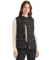 Jones New York Women's Patch Pocket Vest Jacket In Black