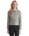 Jones New York Patch Pocket Jacket In Multi