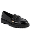 Jones New York Primad Womens Slip On Lug Sole Loafers In Black