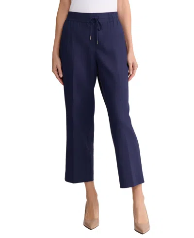 Jones New York Women's Pull-on Pants In Blue