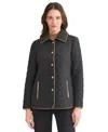 Jones New York Quilted Jacket In Black