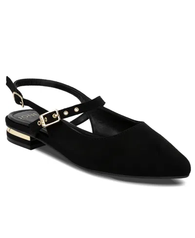 Jones New York Women's Quinema Slingback Flats In Black