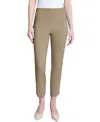 Jones New York Pull-on Slim Fit Ankle Pants In Jones Khaki