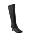 Jones New York Women's Sonton Knee High Wide Calf Dress Boots In Black