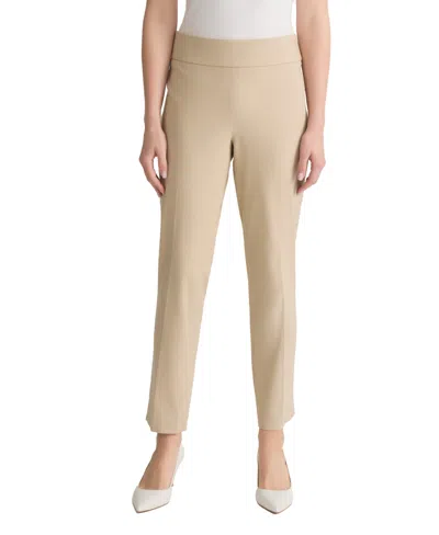 Jones New York Women's Straight Fit Cropped Pants In Neutral