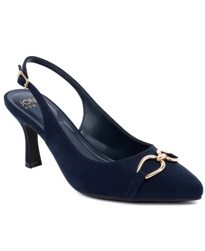 Jones New York Women's Teleema Closed Toe Dress Pump In Blue