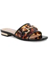 Jones New York Women's Vivato Single Band Slip On Flat Sandals In Black Multi