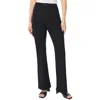 Jones New York Womens Control Top Cotton Flared Pants In Multi