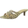 Jones New York Womens Embellished Manmade Kitten Heels In Multi