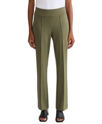 Jones New York Womens Pintucked Pull On Pants Xs Pxl In Green