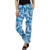Jones New York Womens Printed Linen Straight Leg Pants