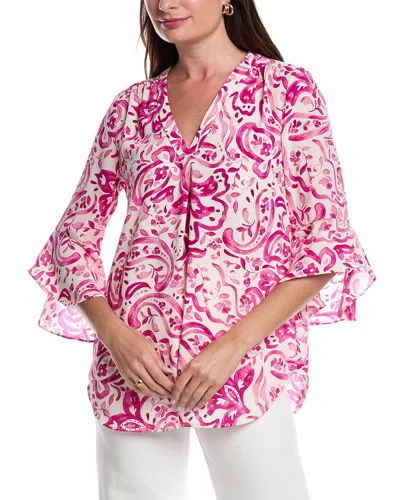 Jones New York Y-neck Blouse