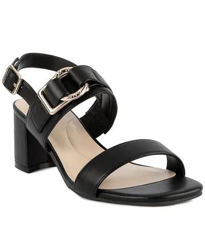 Jones New York Yahssa Buckled Ring Hardware Dress Sandals, Created For Macy's In Black-b