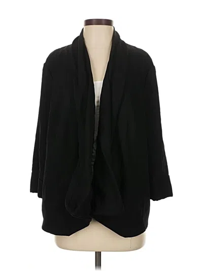 Pre-owned Jones Studio Blazer Jacket In Black