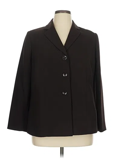 Pre-owned Jones Studio Blazer Jacket In Black