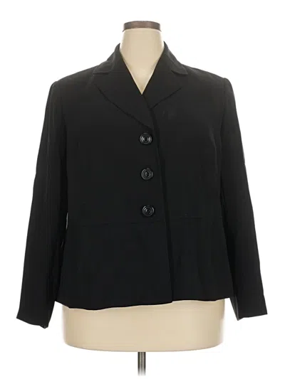 Pre-owned Jones Studio Blazer Jacket In Black