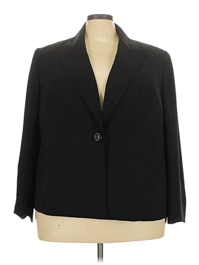 Pre-owned Jones Studio Blazer Jacket In Black