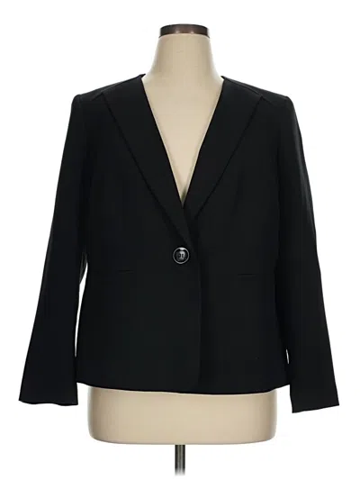 Pre-owned Jones Studio Blazer Jacket In Black