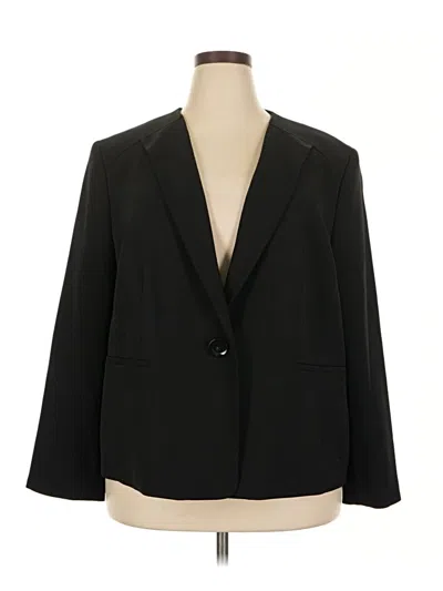 Pre-owned Jones Studio Blazer Jacket In Black
