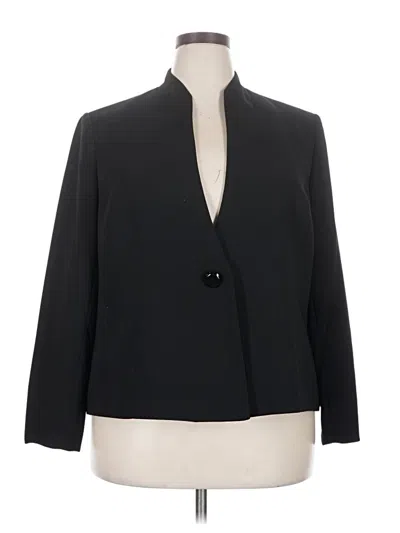 Pre-owned Jones Studio Blazer Jacket In Black