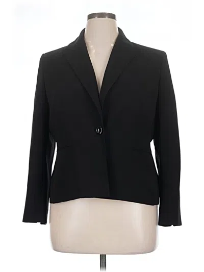 Pre-owned Jones Studio Blazer Jacket In Black