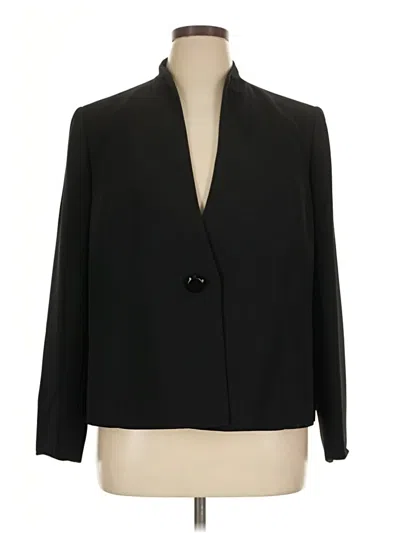 Pre-owned Jones Studio Blazer Jacket In Black