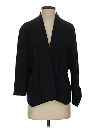 Pre-owned Jones Studio Blazer Jacket In Black