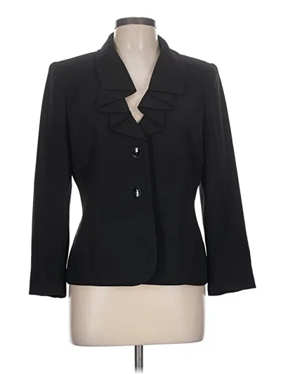 Pre-owned Jones Studio Blazer Jacket In Black