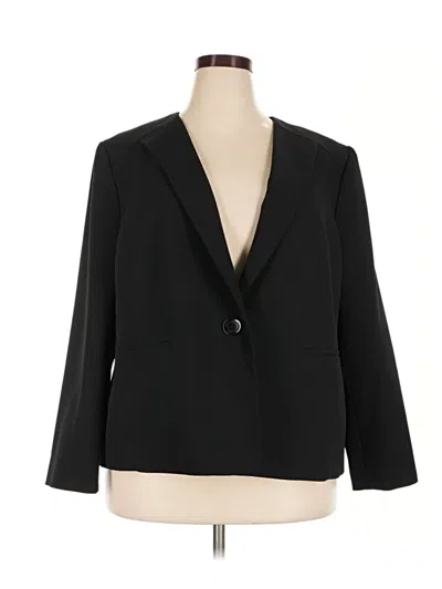 Pre-owned Jones Studio Blazer Jacket In Black