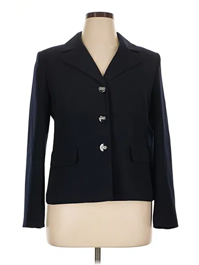 Pre-owned Jones Studio Blazer Jacket In Blue