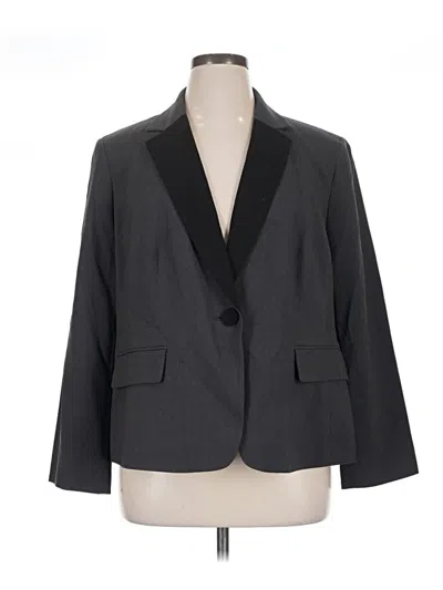 Pre-owned Jones Studio Blazer Jacket In Gray