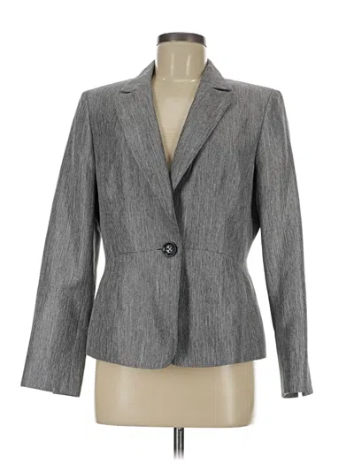 Pre-owned Jones Studio Blazer Jacket In Gray
