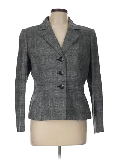 Pre-owned Jones Studio Blazer Jacket In Gray