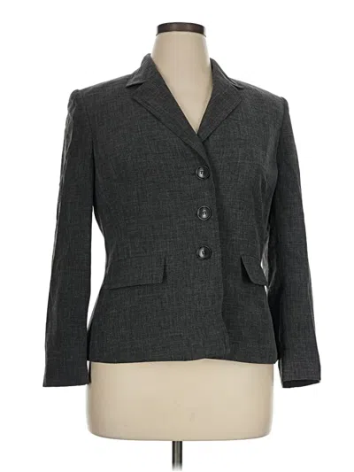 Pre-owned Jones Studio Blazer Jacket In Gray