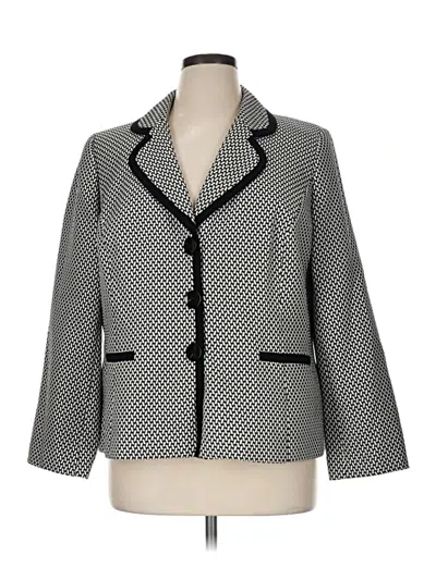 Pre-owned Jones Studio Blazer Jacket In Gray