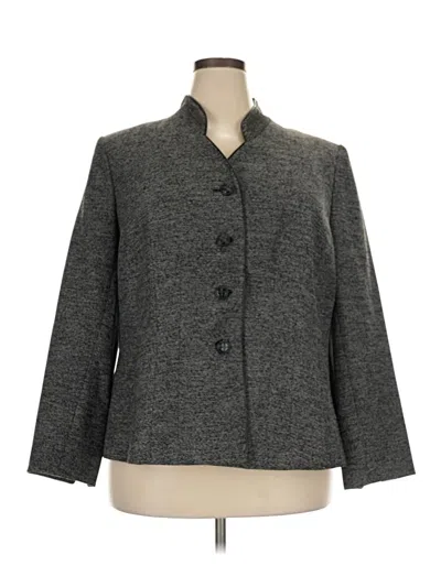 Pre-owned Jones Studio Blazer Jacket In Gray