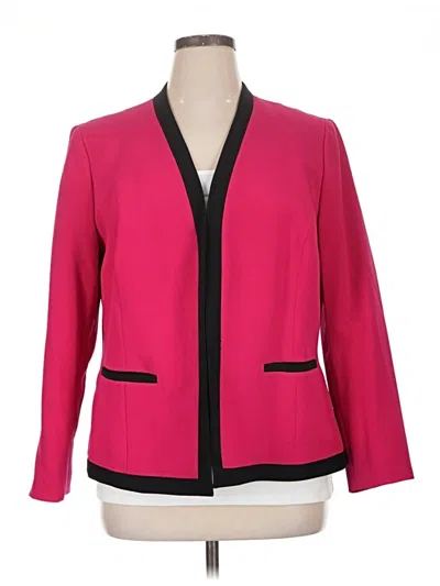 Pre-owned Jones Studio Blazer Jacket In Pink