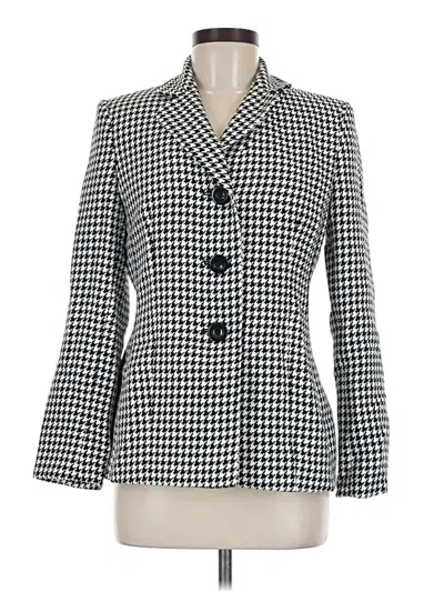 Pre-owned Jones Studio Blazer Jacket In Silver