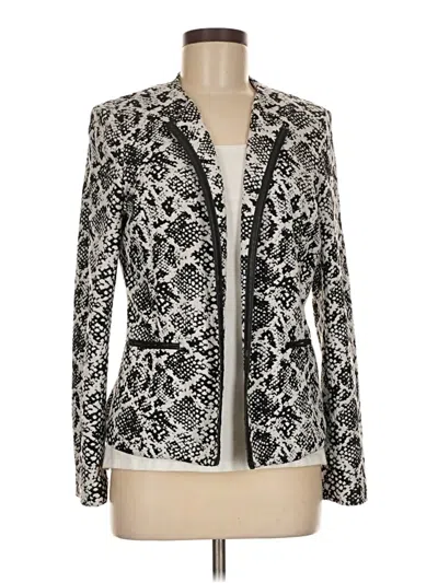 Pre-owned Jones Studio Blazer Jacket In White