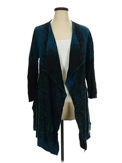Pre-owned Jones Studio Cardigan Sweater In Blue