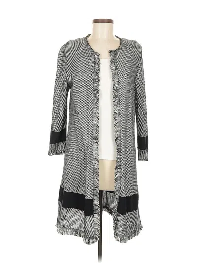 Pre-owned Jones Studio Cardigan Sweater In Gray