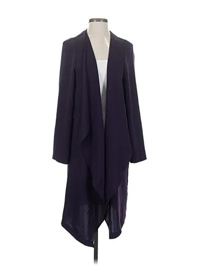 Pre-owned Jones Studio Cardigan Sweater In Purple