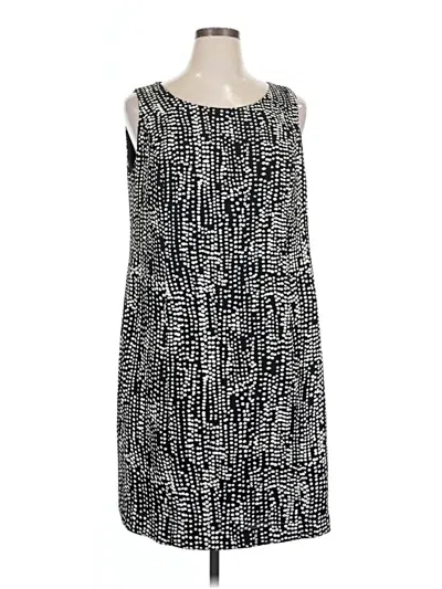 Pre-owned Jones Studio Casual Dress In Black