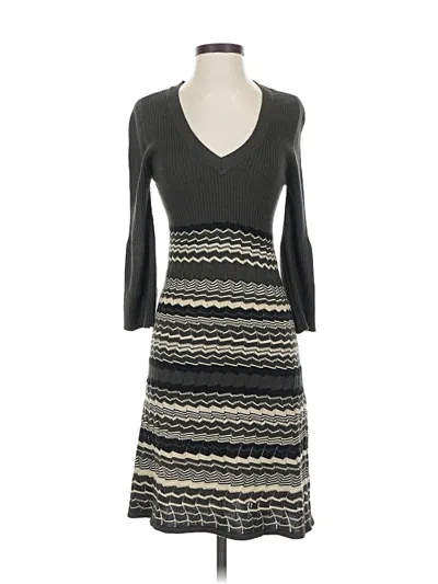 Pre-owned Jones Studio Casual Dress In Gray