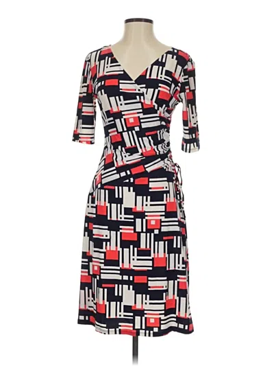 Pre-owned Jones Studio Casual Dress In Red